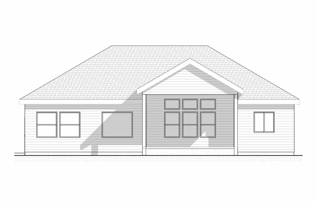 Daniel II Rear Elevation