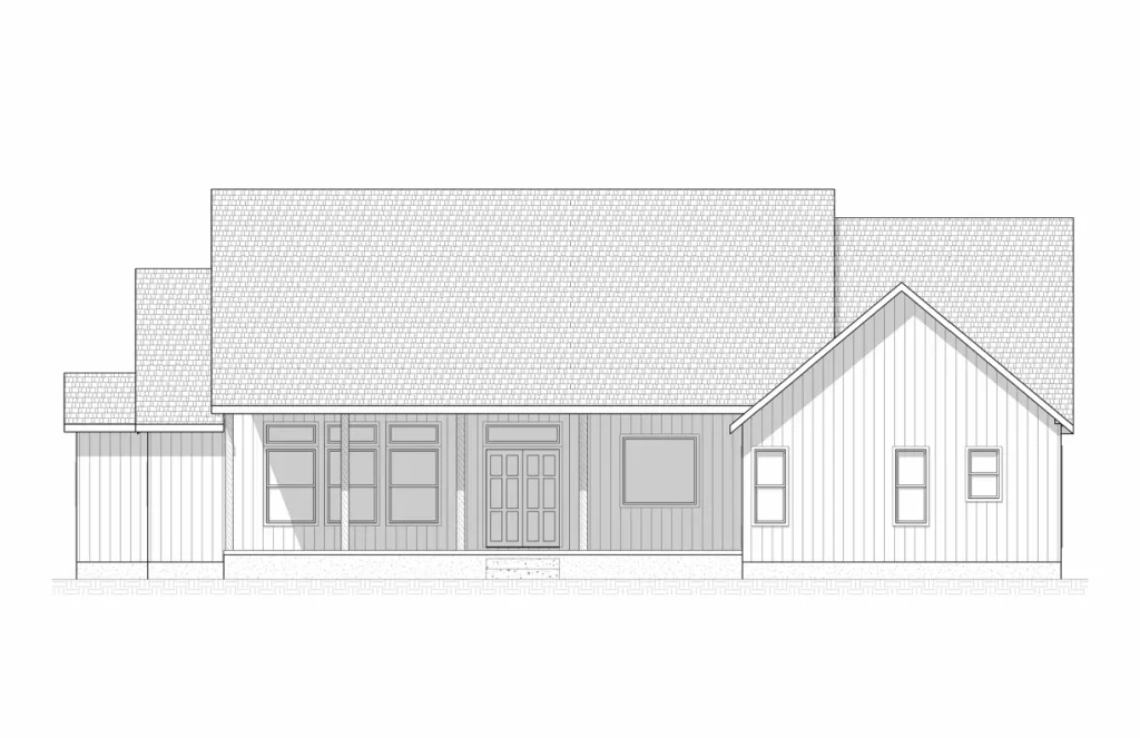 Cross - Rear Elevation