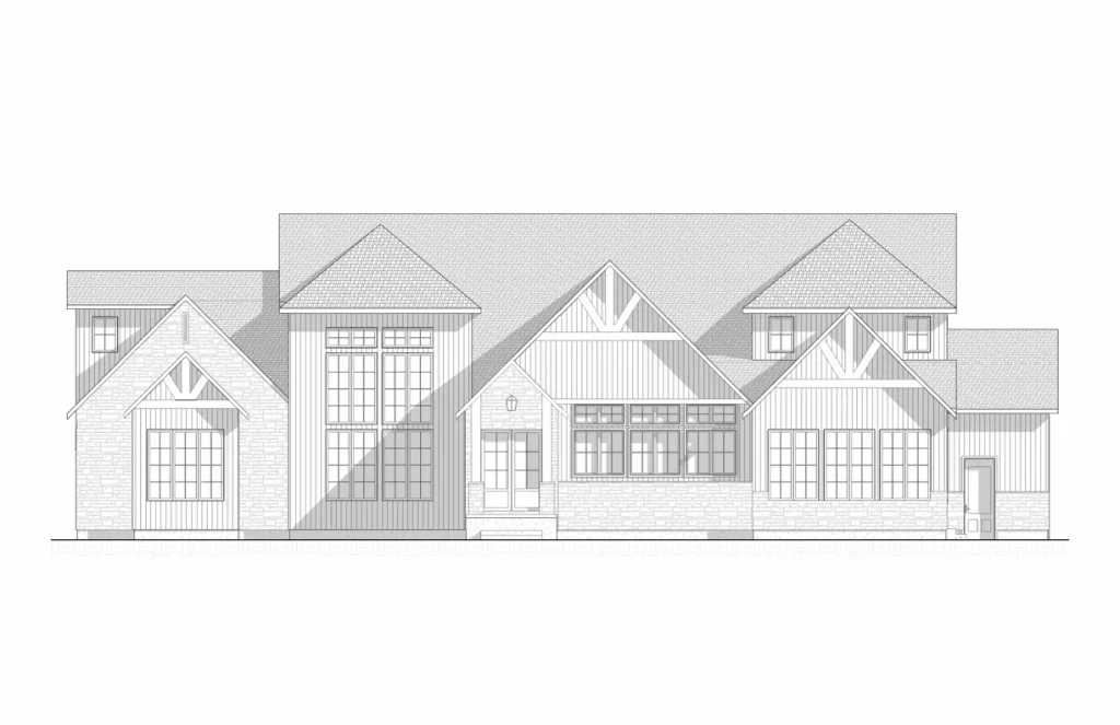 Golden Field Haven - Front Elevation