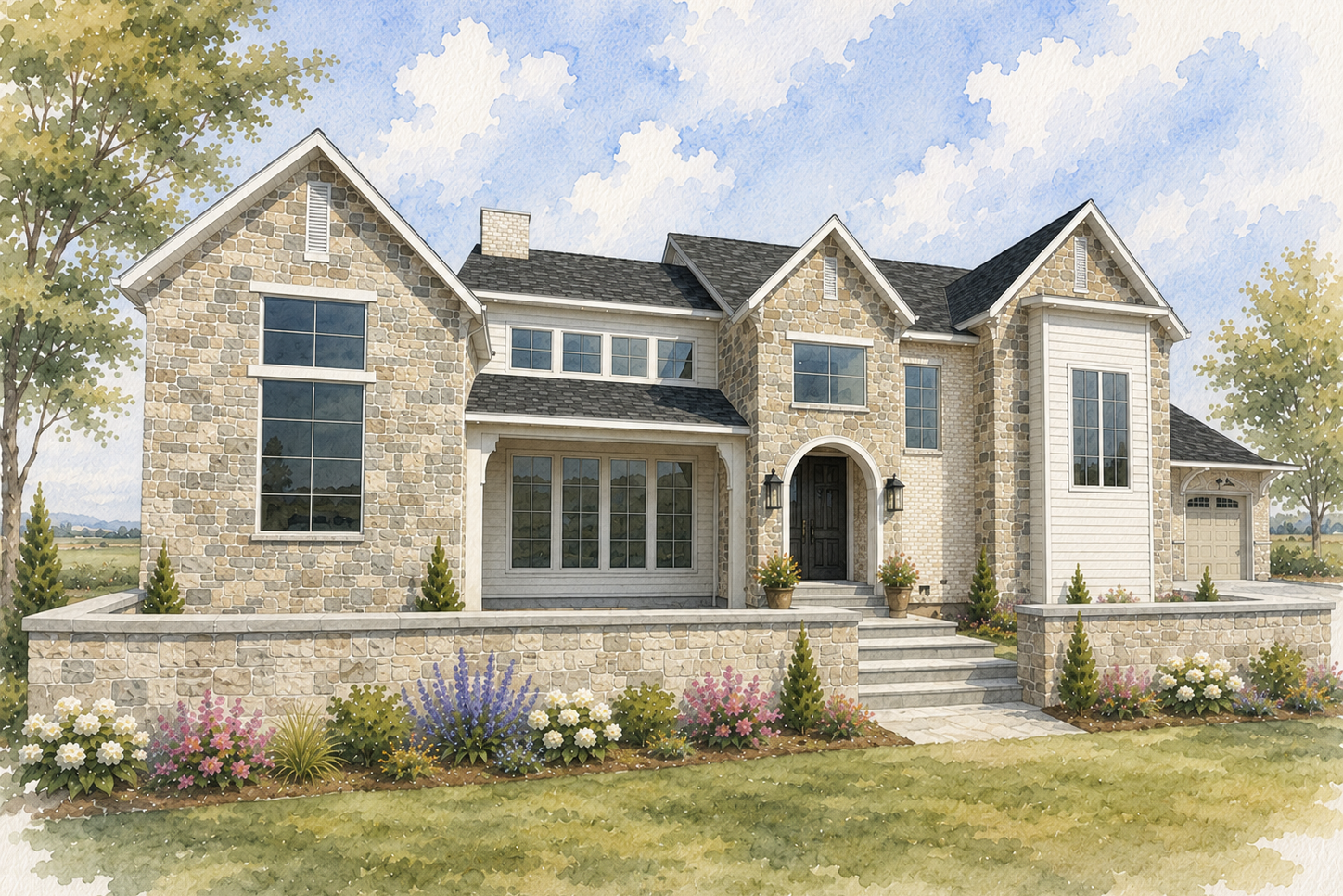 High quality rendering of an MDS Home featured in the Parade of Homes 2026