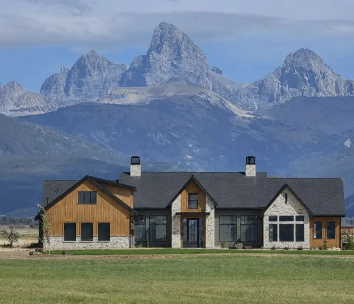 A photo of a Mountain Modern home in the Driggs, Victor, Teton County area of Idaho built by MDS Homes